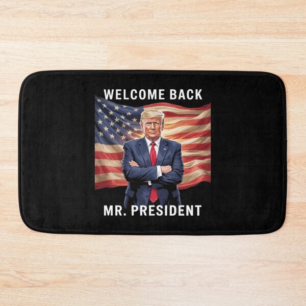 Item preview, Welcome Back Mr President Donald Trump Inauguration Day 2025 designed and sold by MarkLeedsArt.