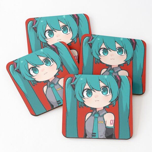 Item preview, Cute Chibi Hatsune Miku - Kawaii Digital Diva Art designed and sold by Jimakmo.
