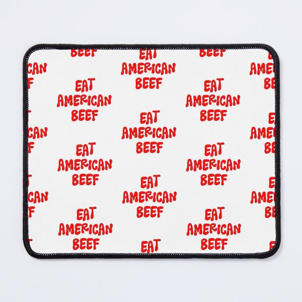 Item preview, EAT AMERICAN BEEF-RED designed and sold by kenzandkind.