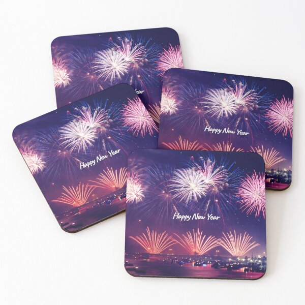 Item preview, Happy New Years And New Year's Fireworks. designed and sold by Dinasshop.