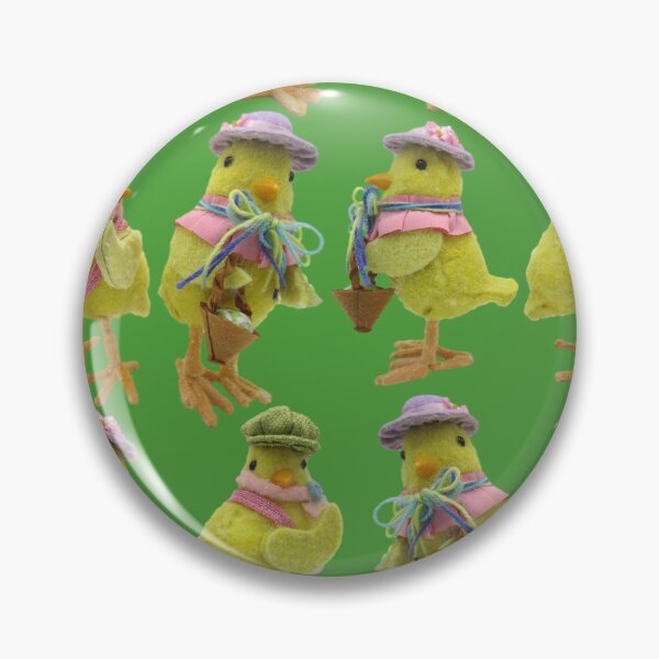 Item preview, Hand Felted Easter Chicks in Fancy Hats designed and sold by WigOutlet.