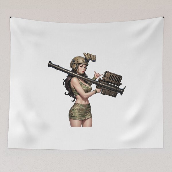 Item preview, Rocket Launcher Girl designed and sold by RAWLIFEGRAPHIC.