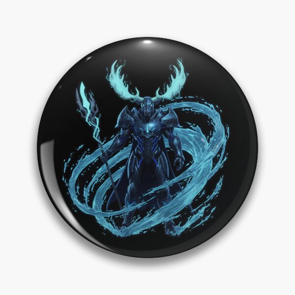 Item preview, Mystic Ice Stag Guardian – Elemental Water Warrior Art designed and sold by FORYOUOFFICIAL.