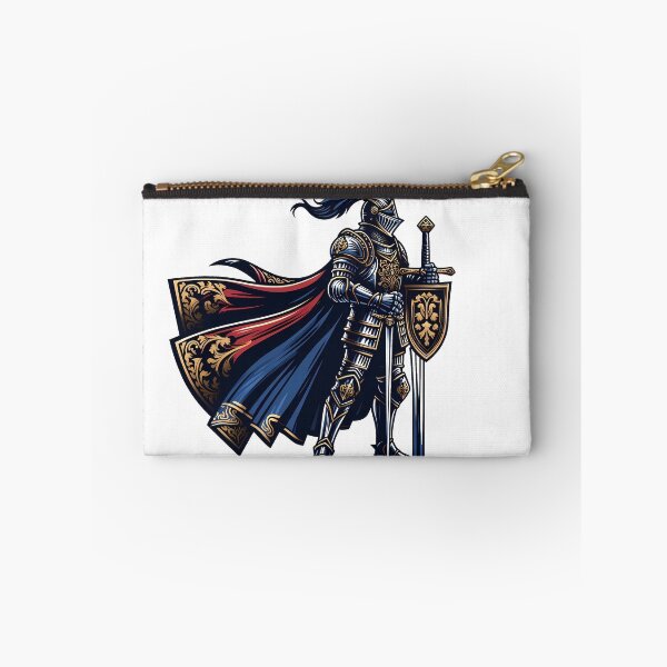 Item preview, Medieval Knight Guardian Shield Sword Heraldic Art designed and sold by DrawDrip.
