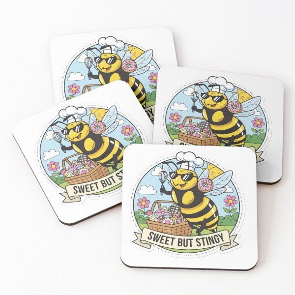 Item preview, Funny Wasp Baker - Sweet But Stingy designed and sold by Tanlyco.