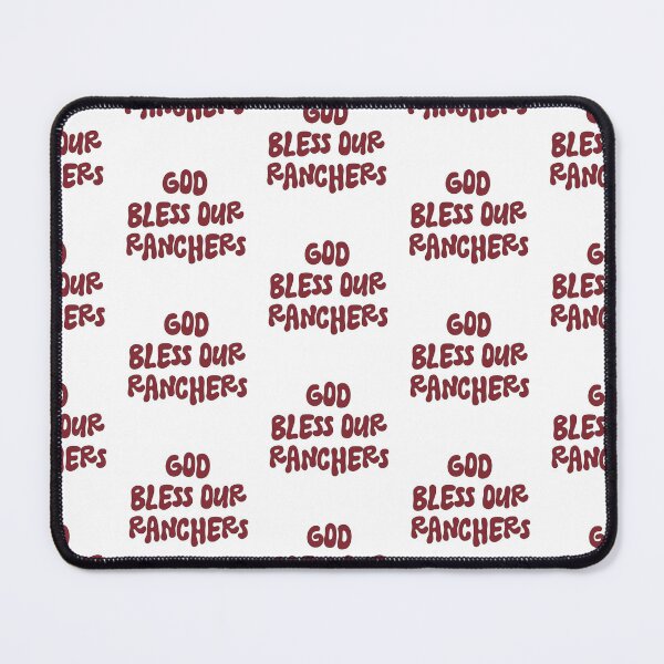 Item preview, God Bless Our Ranchers-Maroon designed and sold by kenzandkind.