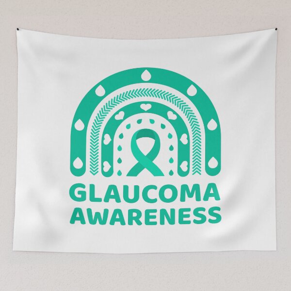 Item preview, Glaucoma awareness rainbow  designed and sold by TashaVector.
