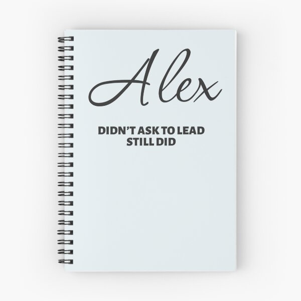 Item preview, Named Into It – ✨ALEX✨ Still Didn’t Ask designed and sold by WheelieGdArt.