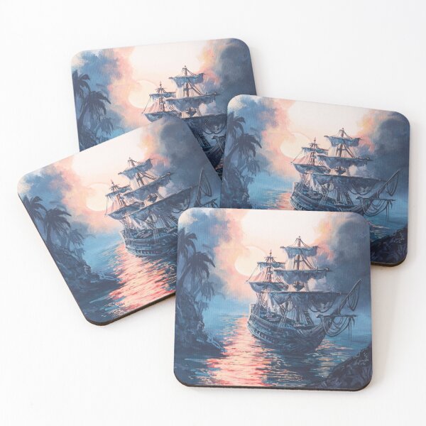 Item preview, Pirate ship cove  designed and sold by Byearion.