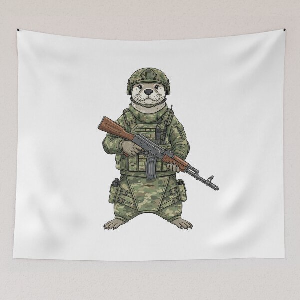 Item preview, Tactical Otter designed and sold by RAWLIFEGRAPHIC.