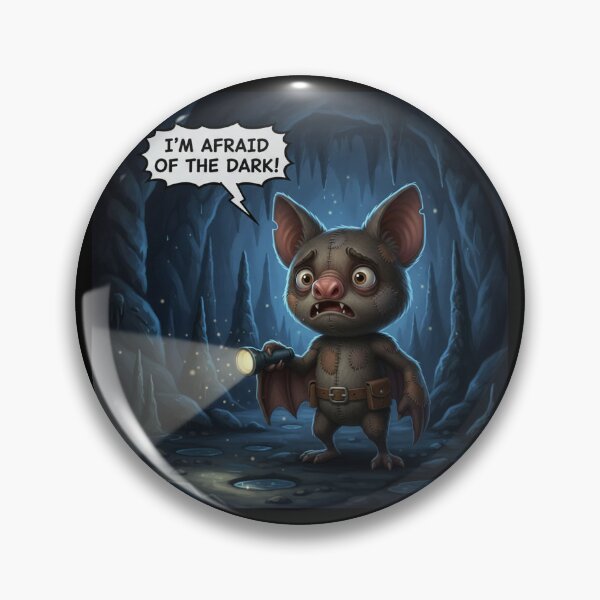 Item preview, Bat Afraid of the Dark designed and sold by snoWorkshop.