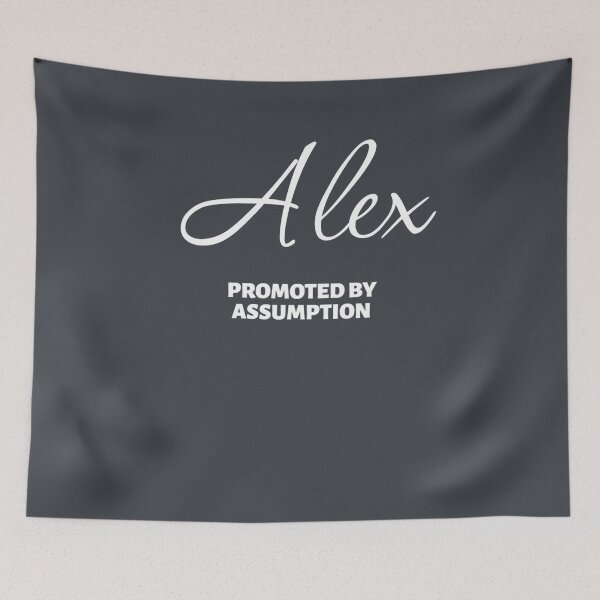 Item preview, Named Into It – ✨ALEX✨ Promoted by Assumption designed and sold by WheelieGdArt.