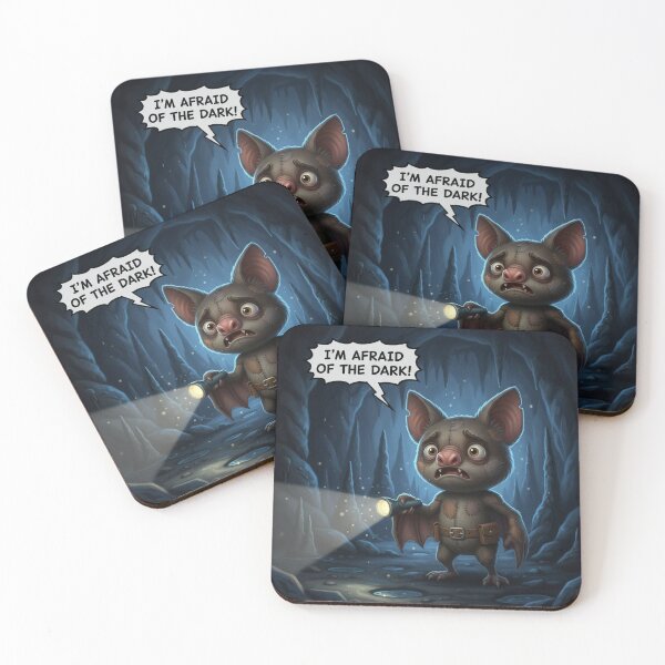 Item preview, Bat Afraid of the Dark designed and sold by snoWorkshop.