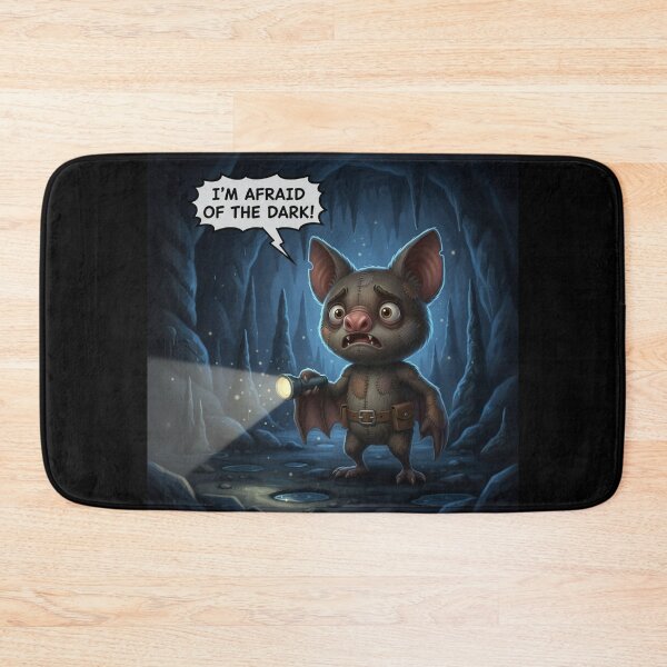 Item preview, Bat Afraid of the Dark designed and sold by snoWorkshop.