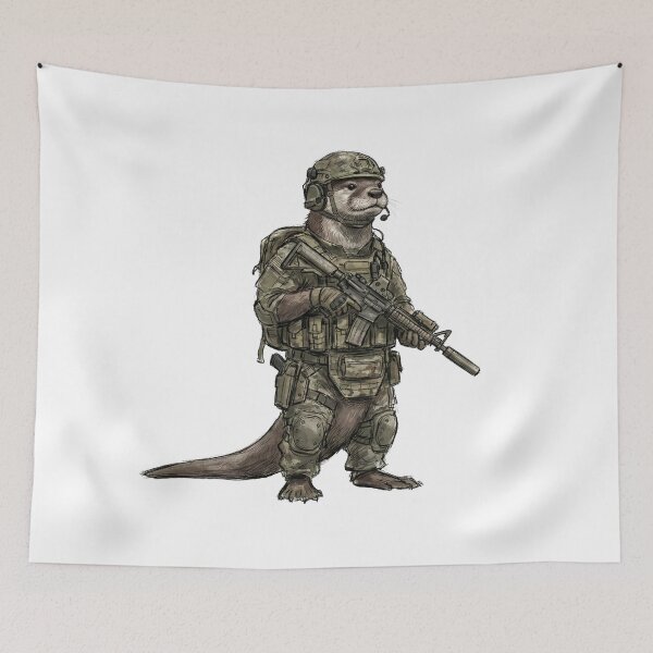 Item preview, Tactical Otter designed and sold by RAWLIFEGRAPHIC.