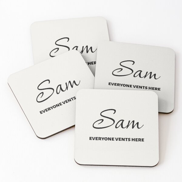 Item preview, Named Into It – ✨SAM✨ Everyone’s Middle Ground designed and sold by WheelieGdArt.