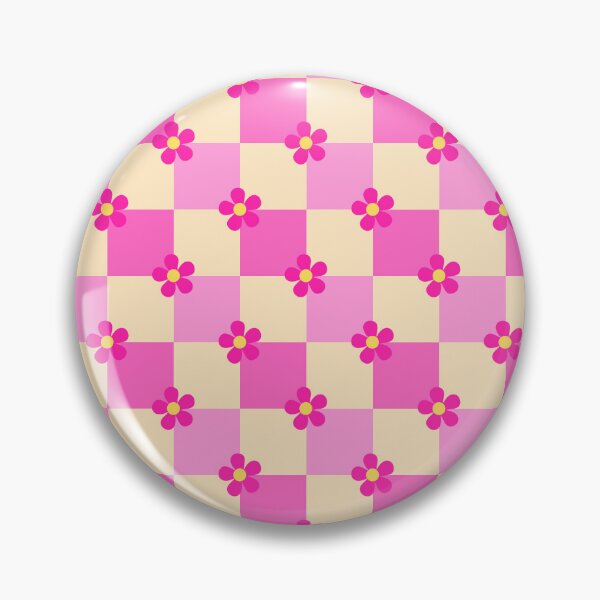 Item preview, Pink Pastel Squares with Pink Flowers designed and sold by joleyjl.
