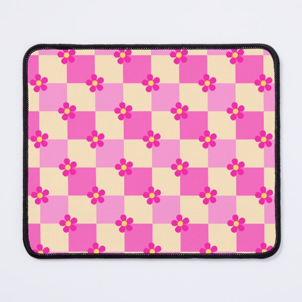 Item preview, Pink Pastel Squares with Pink Flowers designed and sold by joleyjl.