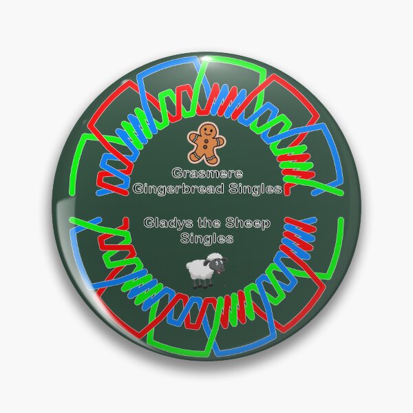 Item preview, Grasmere Gingerbread Singles Method (Dark) designed and sold by Grandsire.