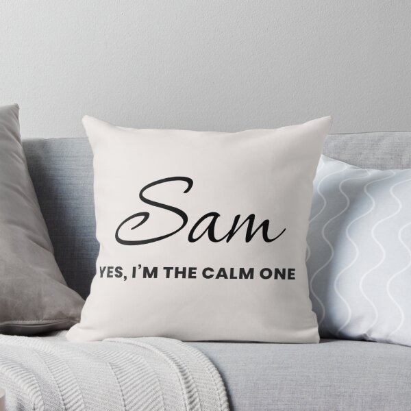 Item preview, Named Into It – ✨SAM✨ Calm by Default designed and sold by WheelieGdArt.