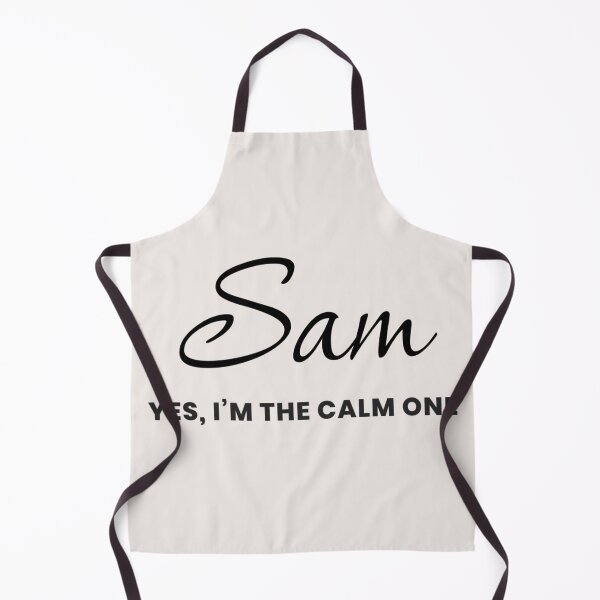 Item preview, Named Into It – ✨SAM✨ Calm by Default designed and sold by WheelieGdArt.