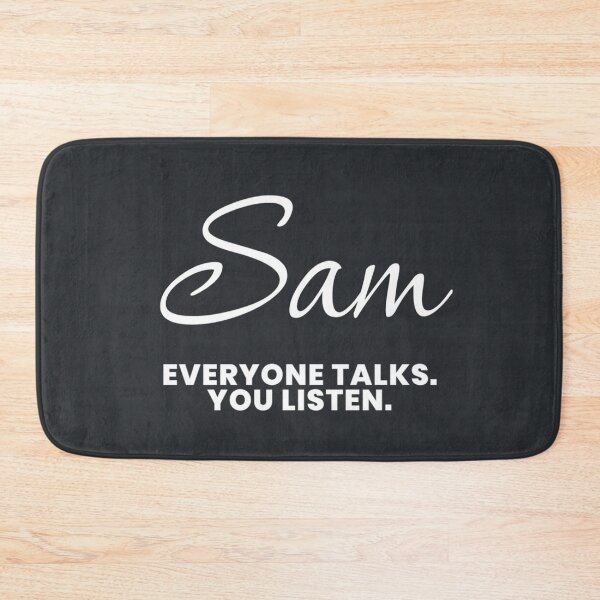 Item preview, Named Into It – ✨SAM✨ The Listener designed and sold by WheelieGdArt.