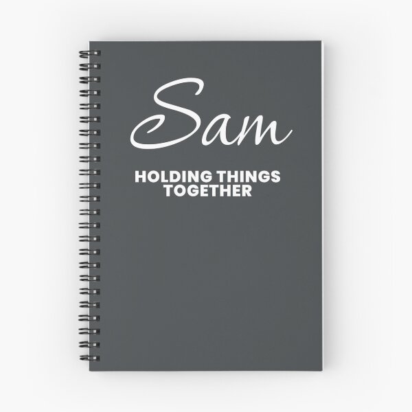 Item preview, Named Into It – ✨SAM✨ Holding It Together designed and sold by WheelieGdArt.
