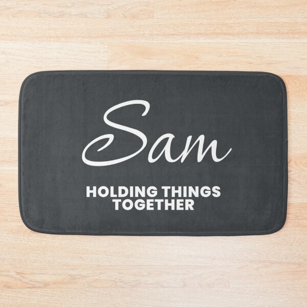 Item preview, Named Into It – ✨SAM✨ Holding It Together designed and sold by WheelieGdArt.
