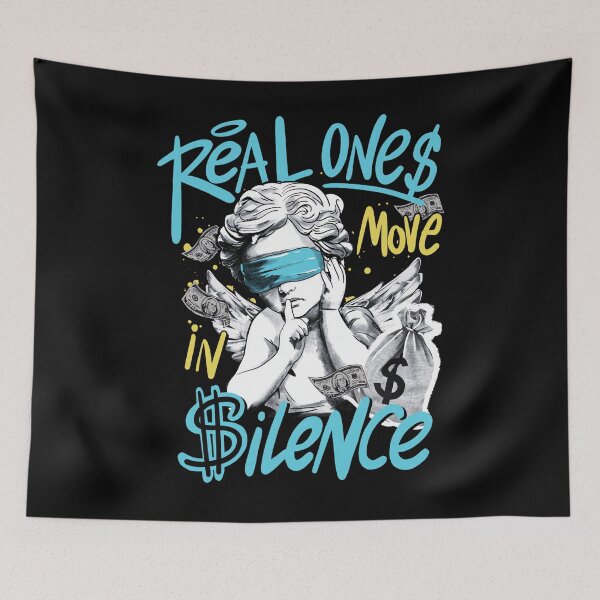 Item preview, Move In Silence Gamma Blue 11S Matching Tee designed and sold by tinglatoravi.
