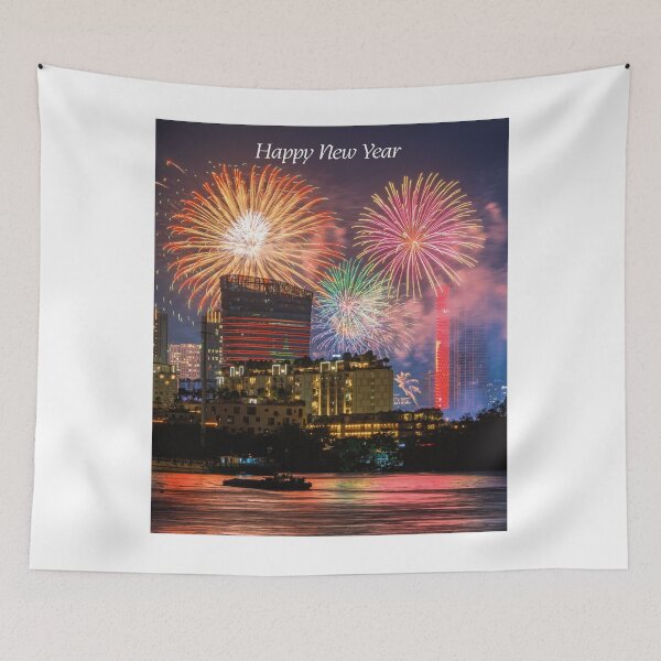 Item preview, Happy New Years And New Year's Fireworks. designed and sold by Dinasshop.