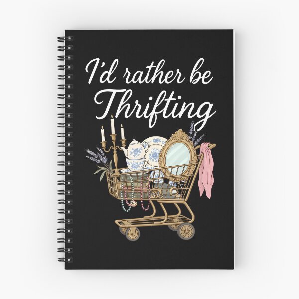 Item preview, I'D Rather Be Thrifting Vintage Shopping Quote Thrift Lover designed and sold by tinglatoravi.