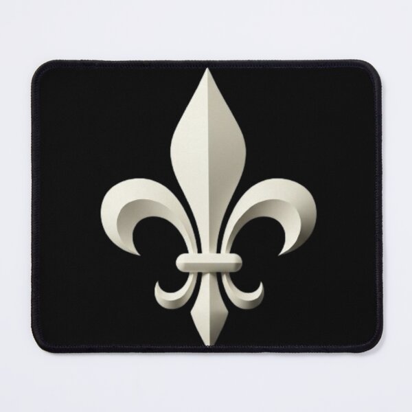 Item preview, Fleur De Lys High Contrast Bold French Heraldic Statement designed and sold by ProjectNoah.