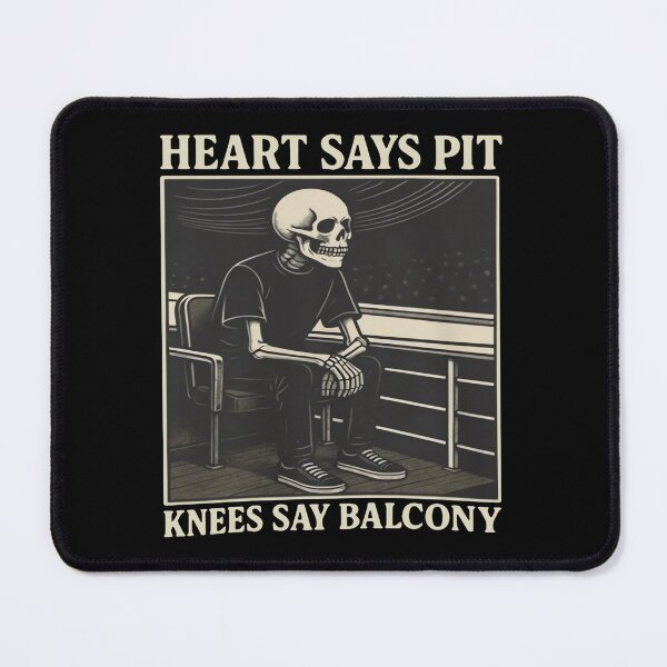 Item preview, Heart Says Pit Knees Say Balcony designed and sold by tinglatoravi.