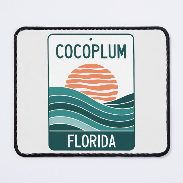 Item preview, Cocoplum Florida - Beach Sign designed and sold by TheOldMittenIllustrated.