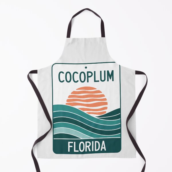 Item preview, Cocoplum Florida - Beach Sign designed and sold by TheOldMittenIllustrated.