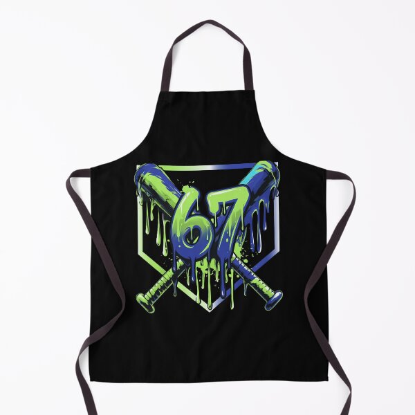 Item preview, 67 Baseball Drip Effect Urban Tee Style 6-7 Meme Graphic designed and sold by tinglatoravi.
