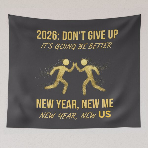 Item preview, 2026: New Year New Us – Together Better & Stronger designed and sold by JanRizz.