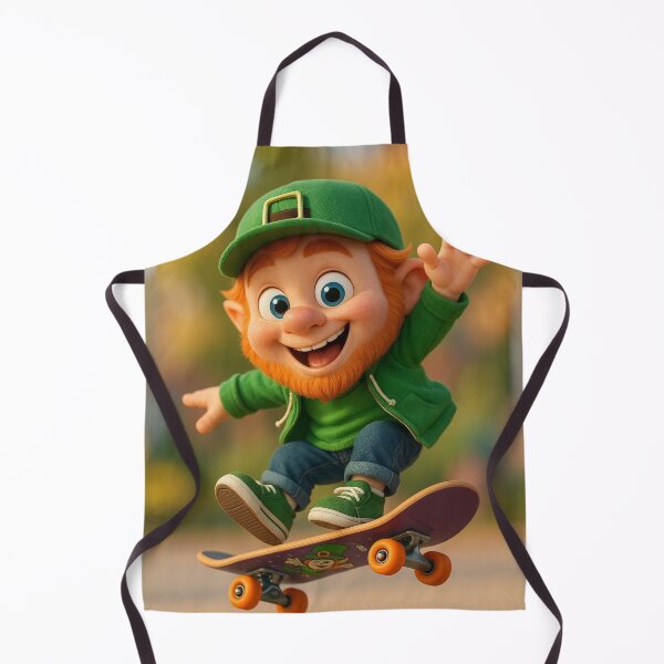 Item preview, Skater Leprechaun Boy designed and sold by Sillytoe.