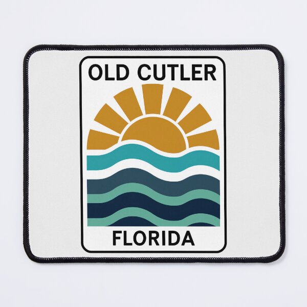 Item preview, Old Cutler Florida - Beach Sign designed and sold by TheOldMittenIllustrated.