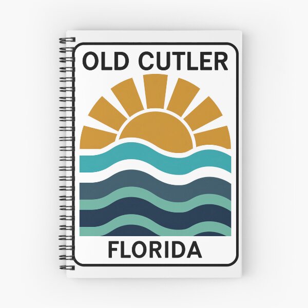 Item preview, Old Cutler Florida - Beach Sign designed and sold by TheOldMittenIllustrated.