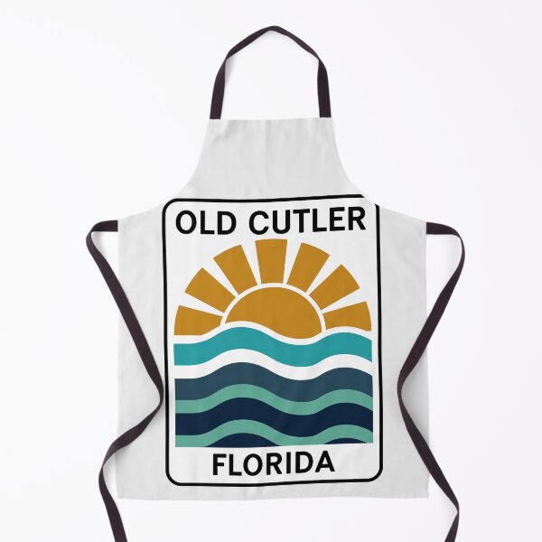 Item preview, Old Cutler Florida - Beach Sign designed and sold by TheOldMittenIllustrated.