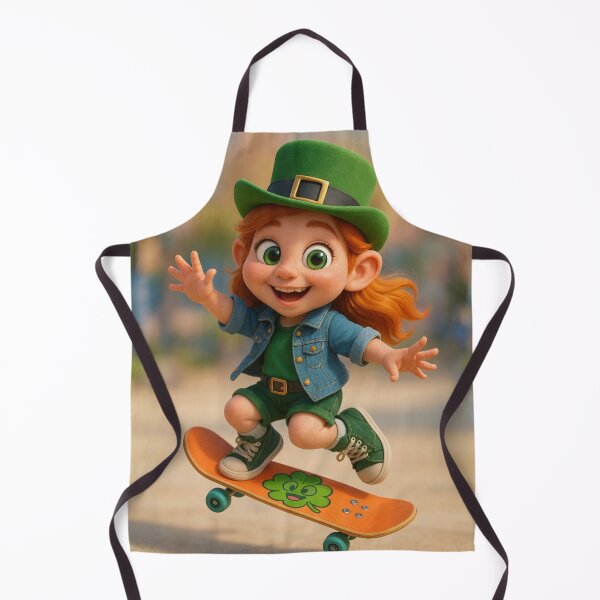 Item preview, Skater Leprechaun Girl designed and sold by Sillytoe.