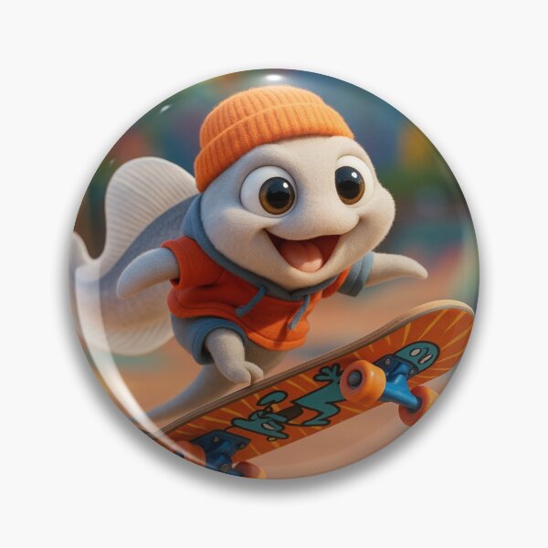 Item preview, Skater Leptocephalus Fish designed and sold by Sillytoe.
