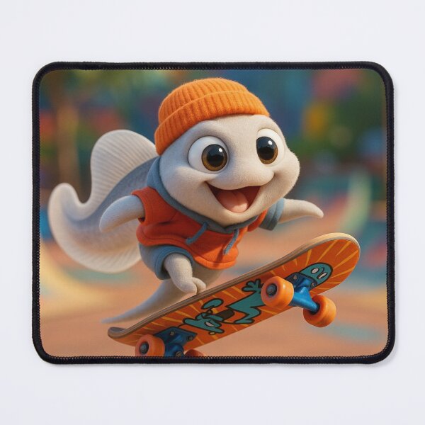 Item preview, Skater Leptocephalus Fish designed and sold by Sillytoe.