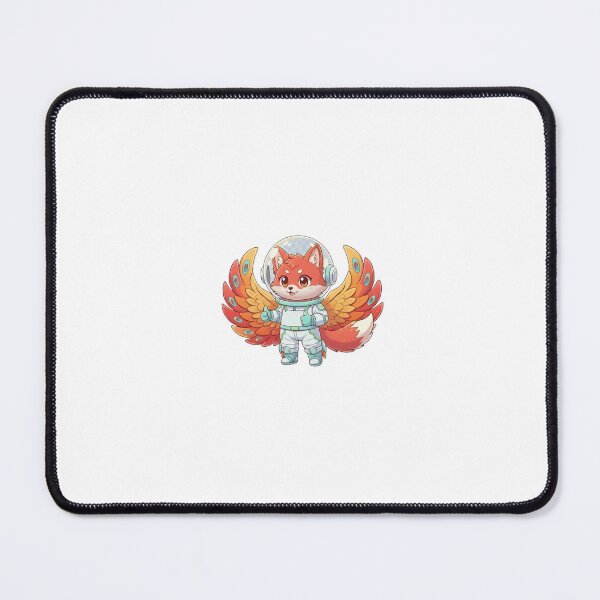 Item preview, Cute Fox Astronaut Angel designed and sold by KusshiArts.