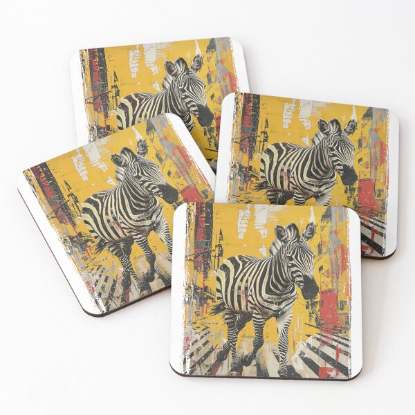 Item preview, Urban Zebra Crossing - Street Art Collage designed and sold by DEKALQUE.