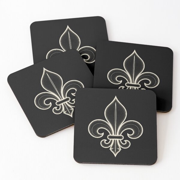 Item preview, Fleur De Lys Symmetric Perfect Balance French Heraldic Symbol designed and sold by ProjectNoah.