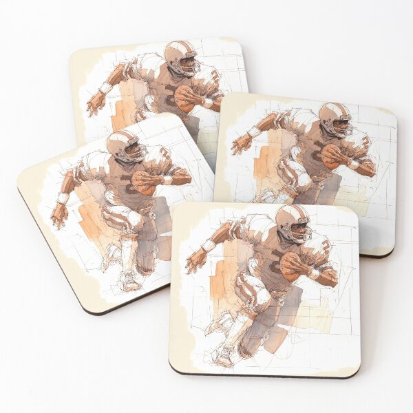 Item preview, American Football Player Motion Sketch designed and sold by Banal25.