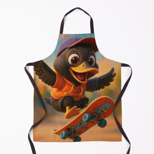 Item preview, Skater Lesser Scaup Duck designed and sold by Sillytoe.
