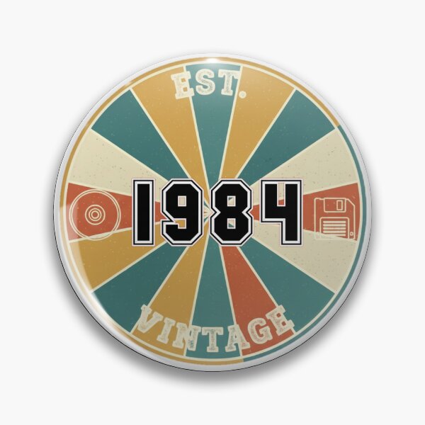 Item preview, 1984 vintage designed and sold by WednesdayAndYou.